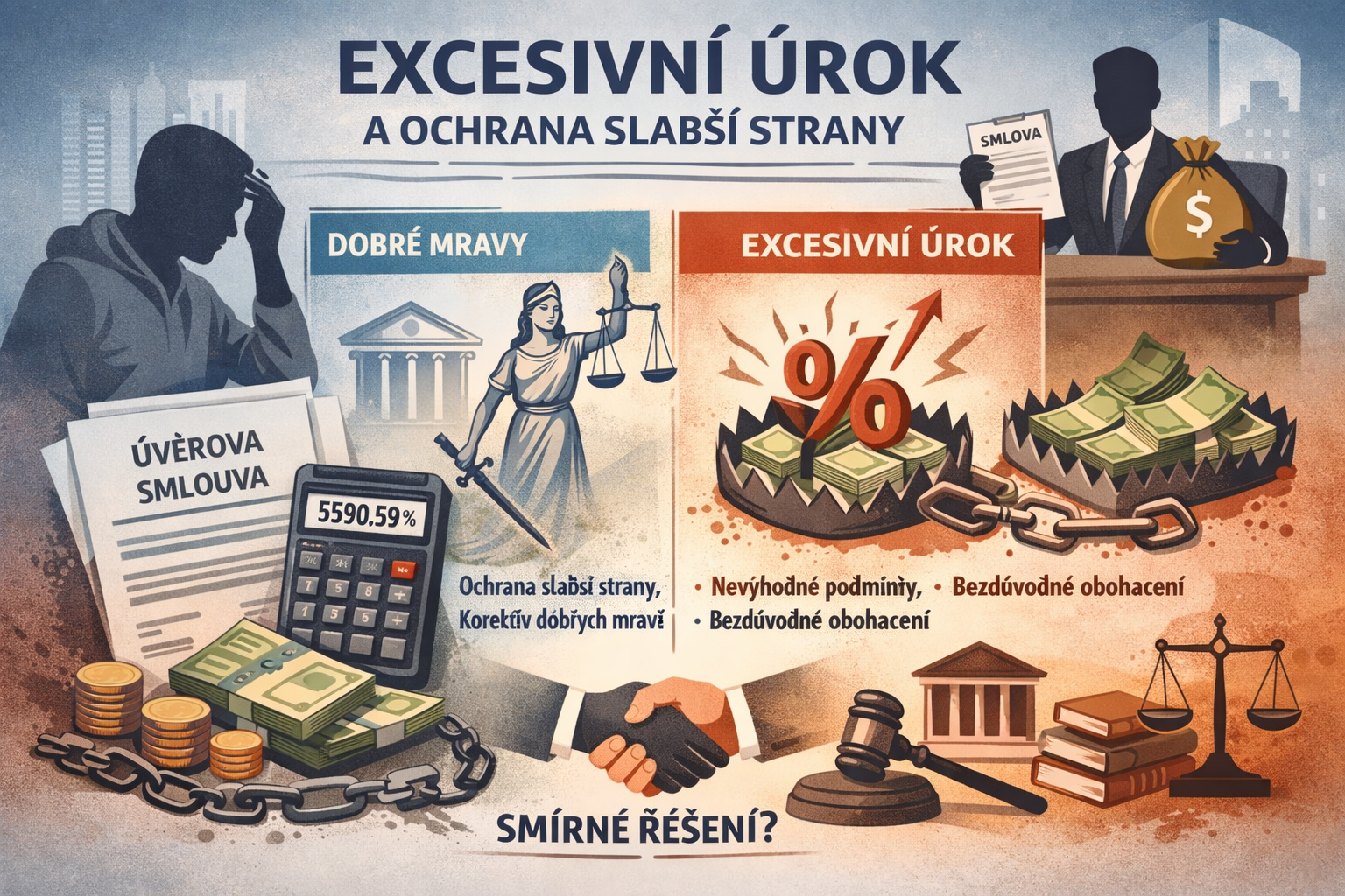 Na modré zdi stojí bílý stůl s vázičkou a sklenicí s květinami, prázdným prostorem nahoře.