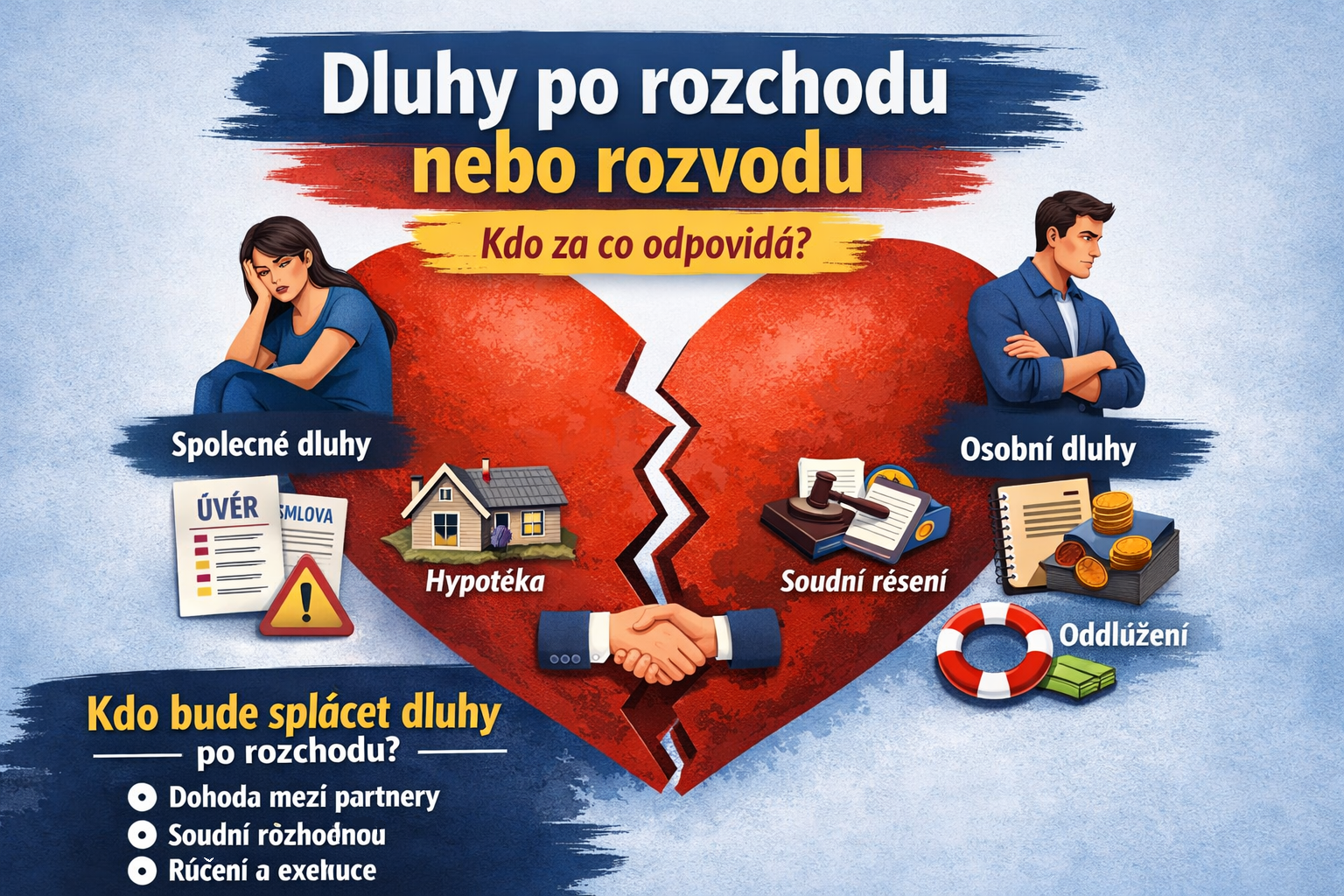 Na modré zdi stojí bílý stůl s vázičkou a sklenicí s květinami, prázdným prostorem nahoře.